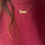 Collana nome in Argento