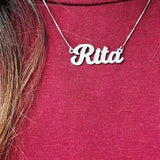 Collana nome in Argento