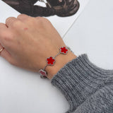 Bracciale Quadrifoglio Colorato