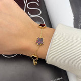 Bracciale Quadrifoglio Colorato