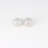 Orecchino Bottone Ruvido