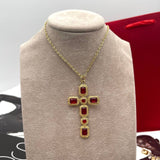 Collana croce Carmy