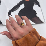 Anello Quadrifoglio Colorato