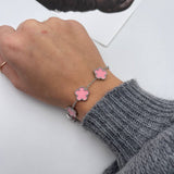 Bracciale Quadrifoglio Colorato