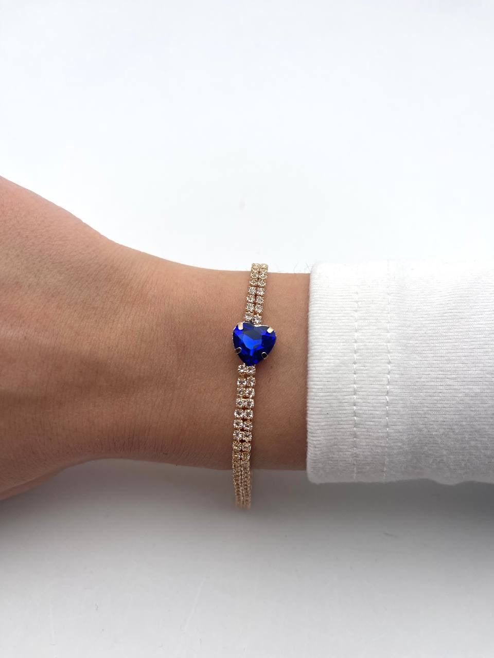 Bracciale Tennis Con Cuore