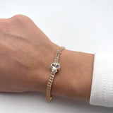 Bracciale Tennis Con Cuore