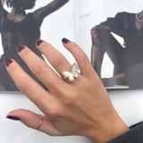 Anello Farfalla Grande Colorato