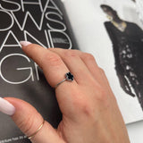 Anello quadrifoglio piccolo