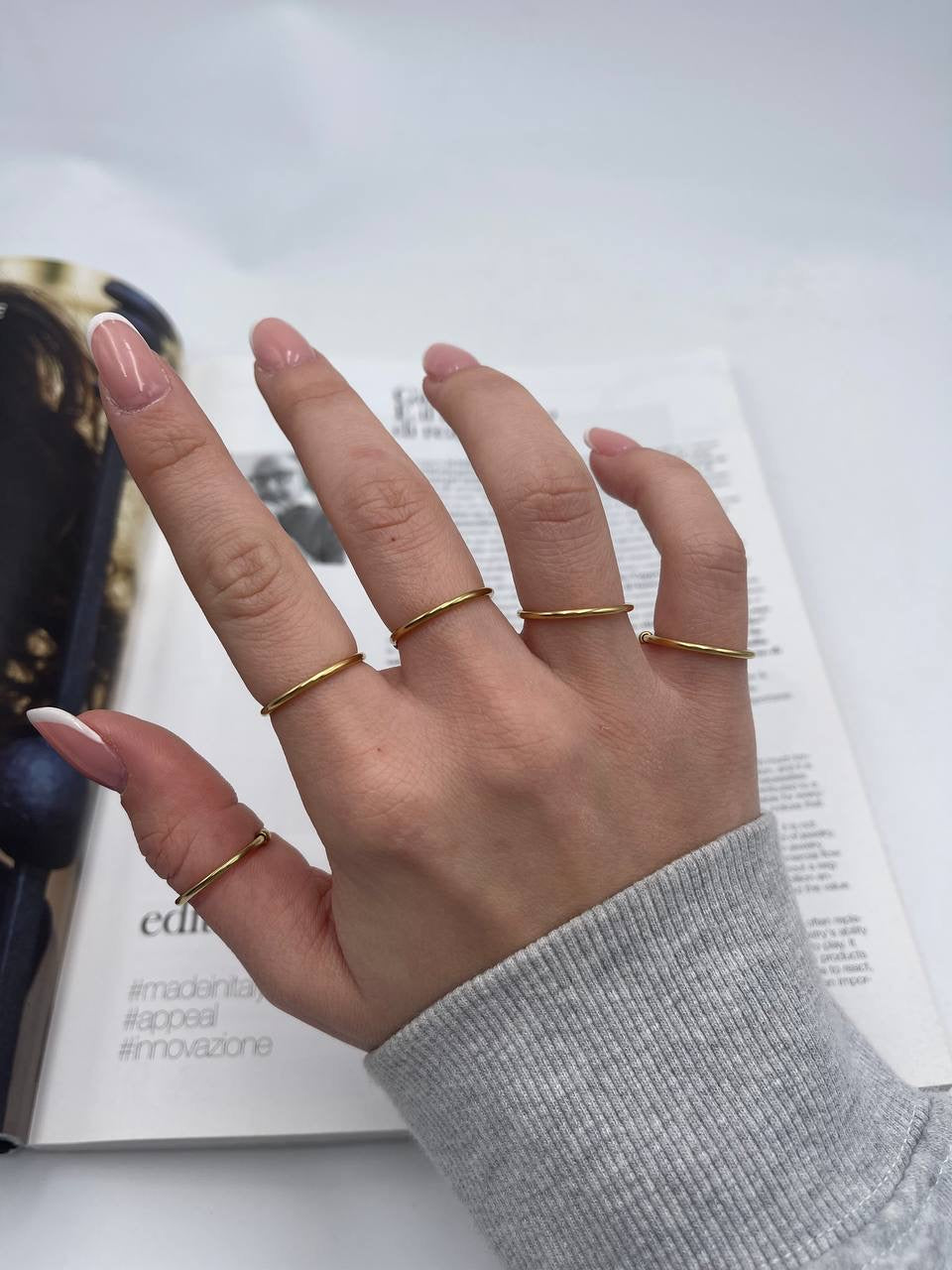 Fermanelli in acciaio