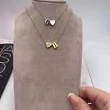 Collana cuore ed iniziale
