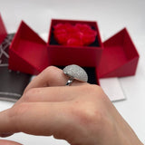 Anello Cuore Bombato