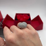 Anello Cuore Bombato