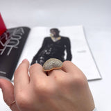 Anello Cuore Bombato