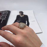 Anello Cuore Bombato