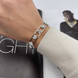 Bracciale Manetta Acciaio