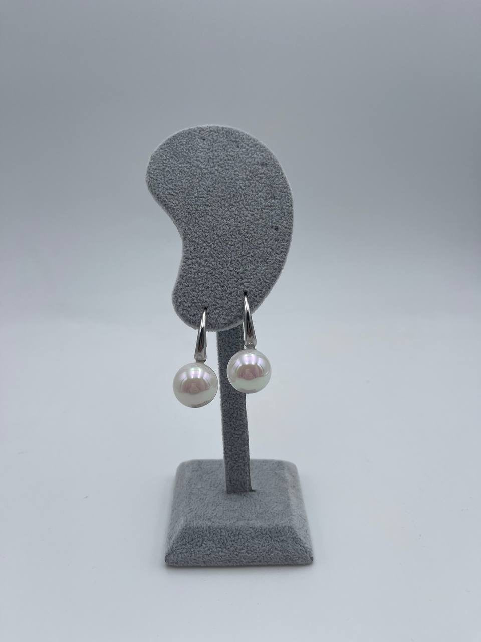 Orecchini Ovali Perla