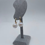 Orecchini Ovali Perla