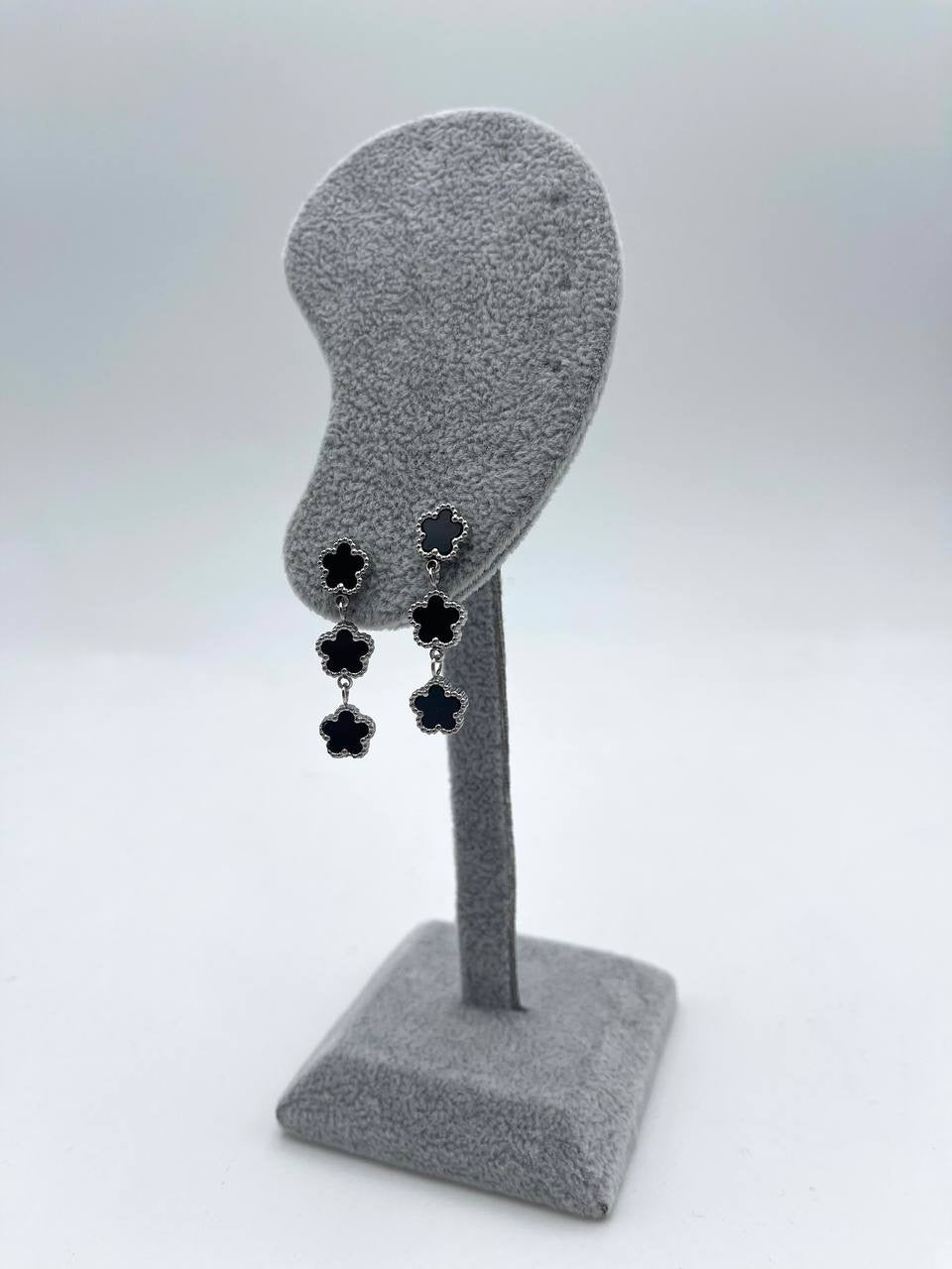 Orecchini Quadrifoglio Pendente