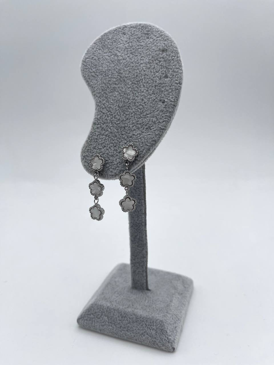 Orecchini Quadrifoglio Pendente