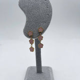 Orecchini Quadrifoglio Pendente