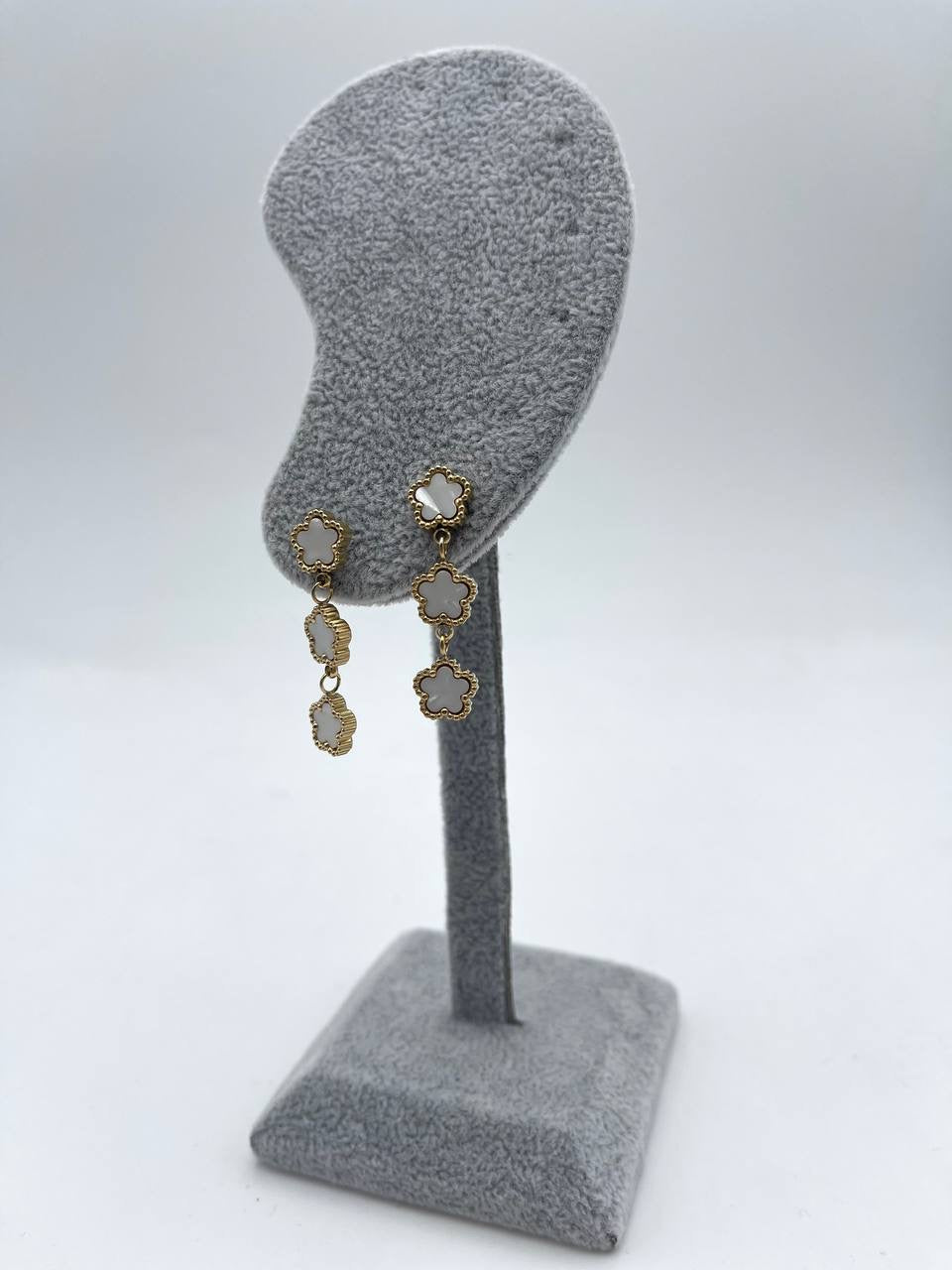 Orecchini Quadrifoglio Pendente