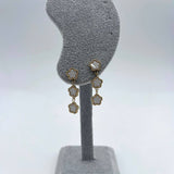 Orecchini Quadrifoglio Pendente