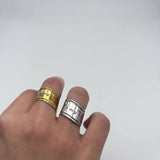 Anello Onda Incisione