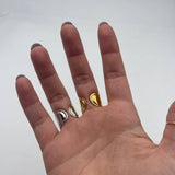 Anello Onda Incisione