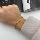 Bracciale Nome Acciaio