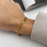 Bracciale Nome Acciaio