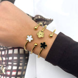 Bracciale Quadrifoglio Rigido