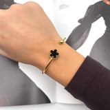 Bracciale Quadrifoglio Rigido