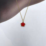 Collana Quadrifoglio Colorate