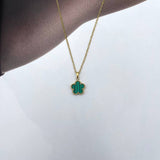 Collana Quadrifoglio Colorate