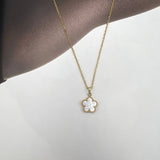 Collana Quadrifoglio Colorate