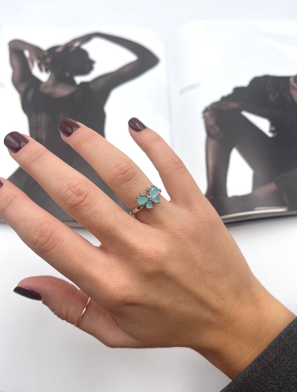 Anello Farfalla Colorato