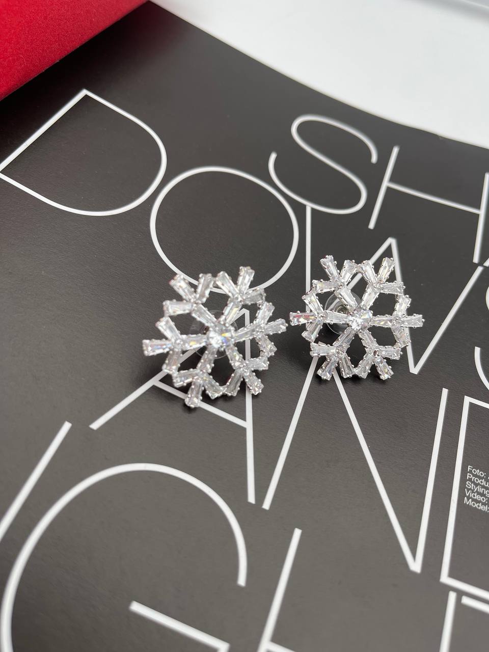 Orecchini Fiocco Neve