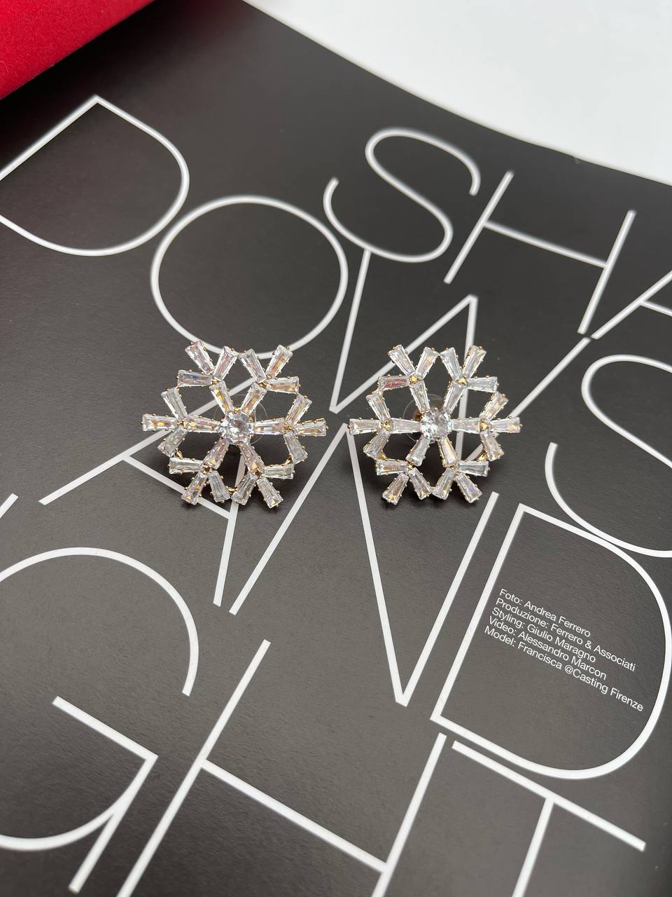 Orecchini Fiocco Neve