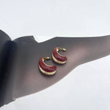 Orecchino Goccia Colorato