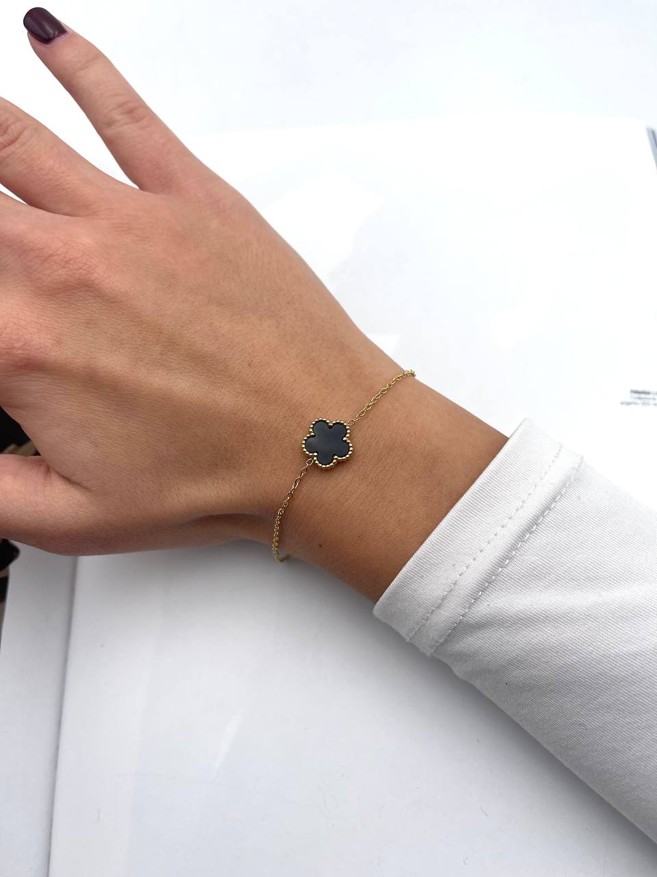 Bracciale Quadrifoglio Colorato