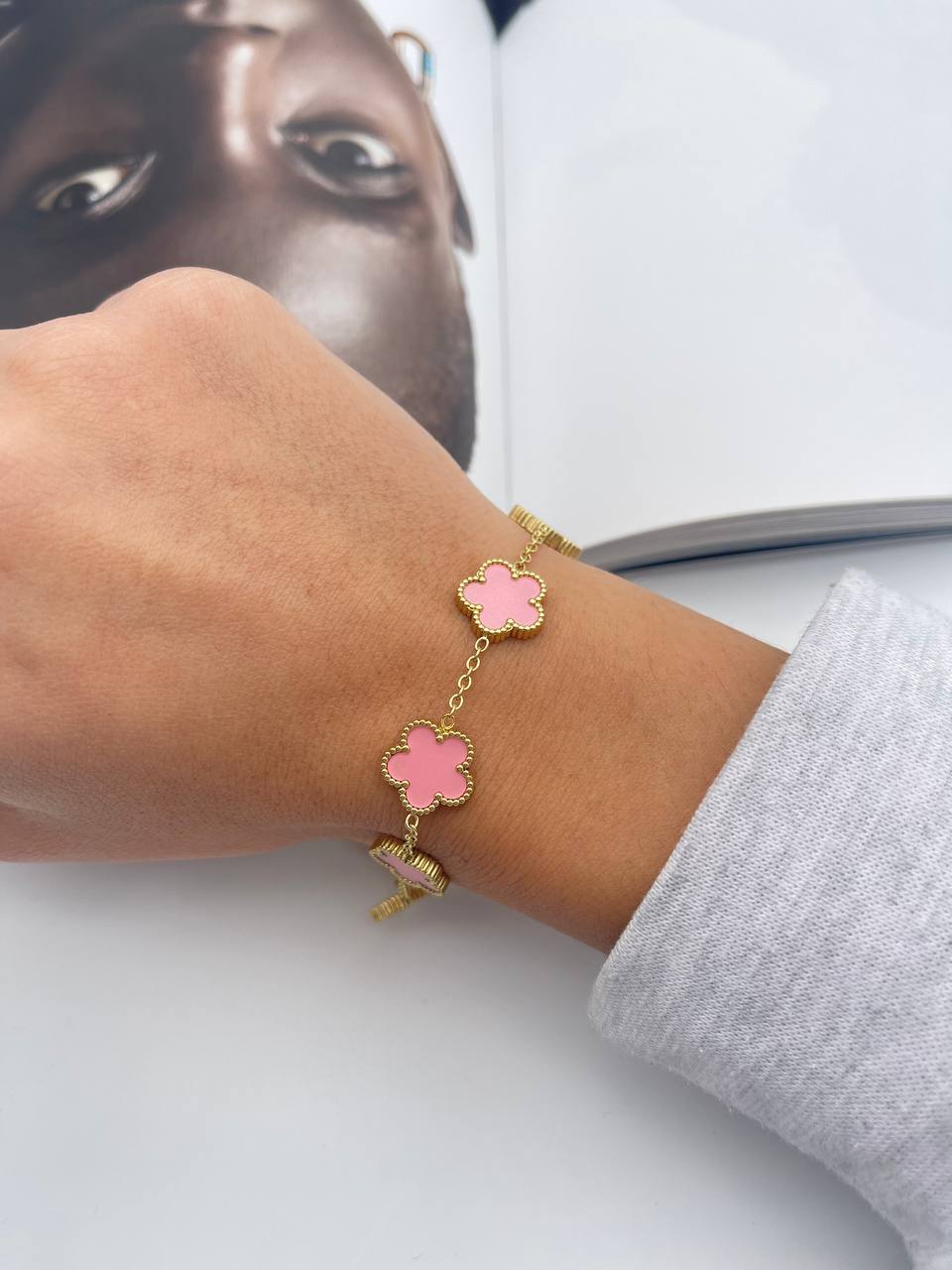 Bracciale Quadrifoglio Colorato