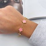 Bracciale Quadrifoglio Colorato