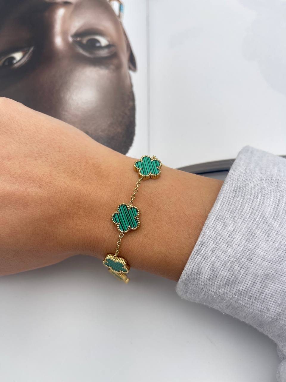 Bracciale Quadrifoglio Colorato