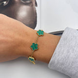 Bracciale Quadrifoglio Colorato