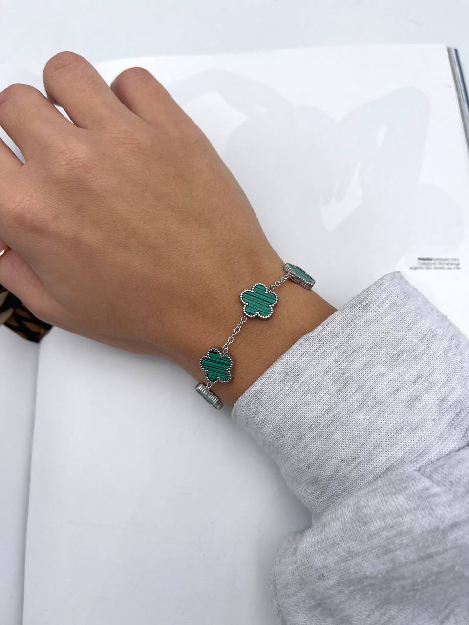 Bracciale Quadrifoglio Colorato