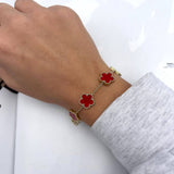 Bracciale Quadrifoglio Colorato